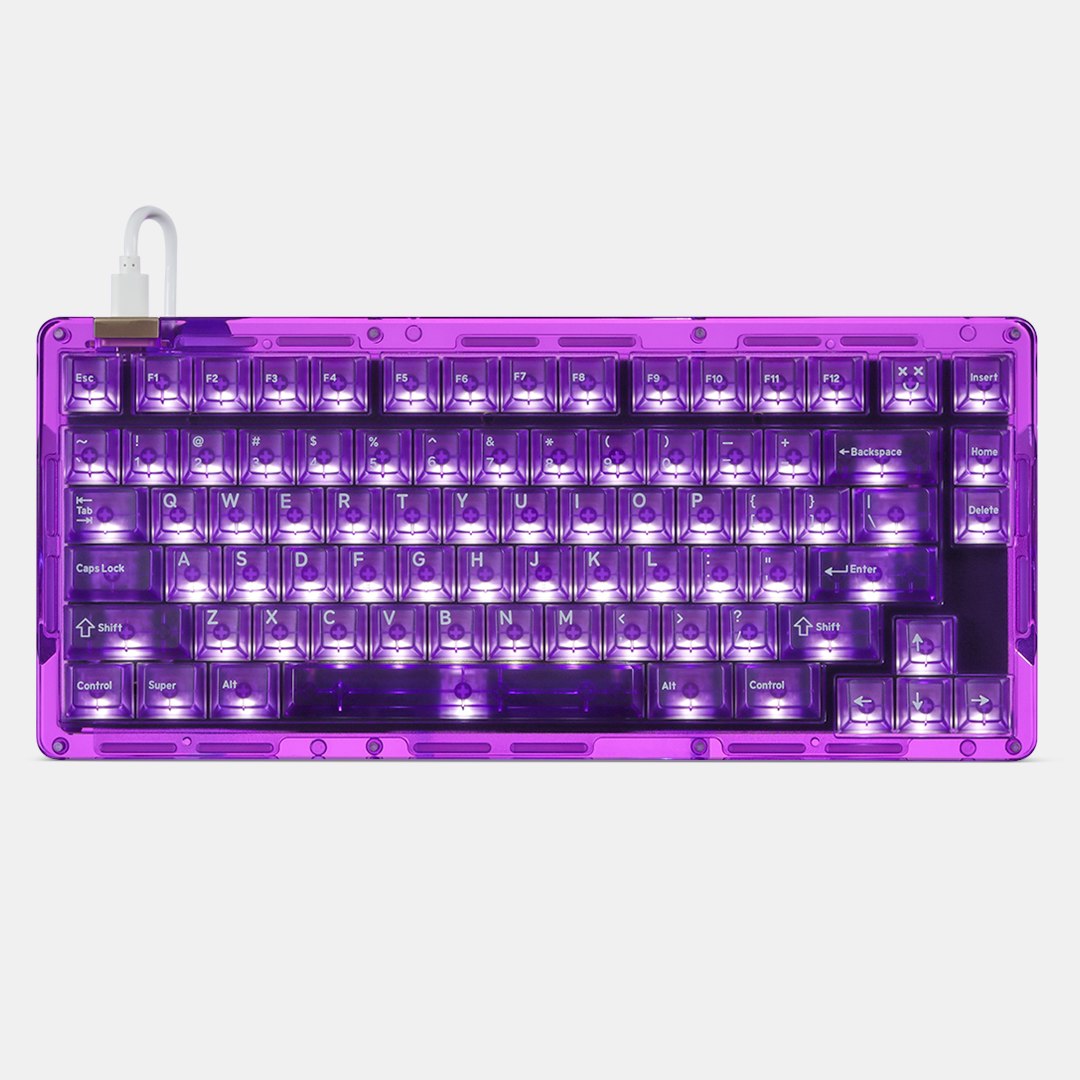 IDOBAO ID80 Atomic Purple Keyboard – Drop Exclusive