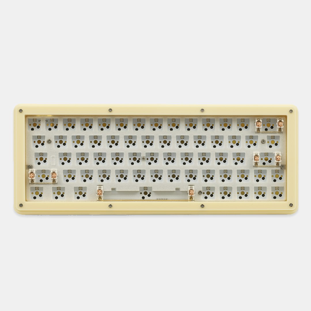 Keebhub Candy Stacked Barebones Mechanical Keyboard