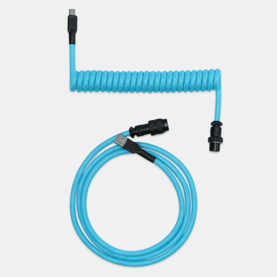 Mechcables Pulse Custom Coiled Aviator USB V2 Cable