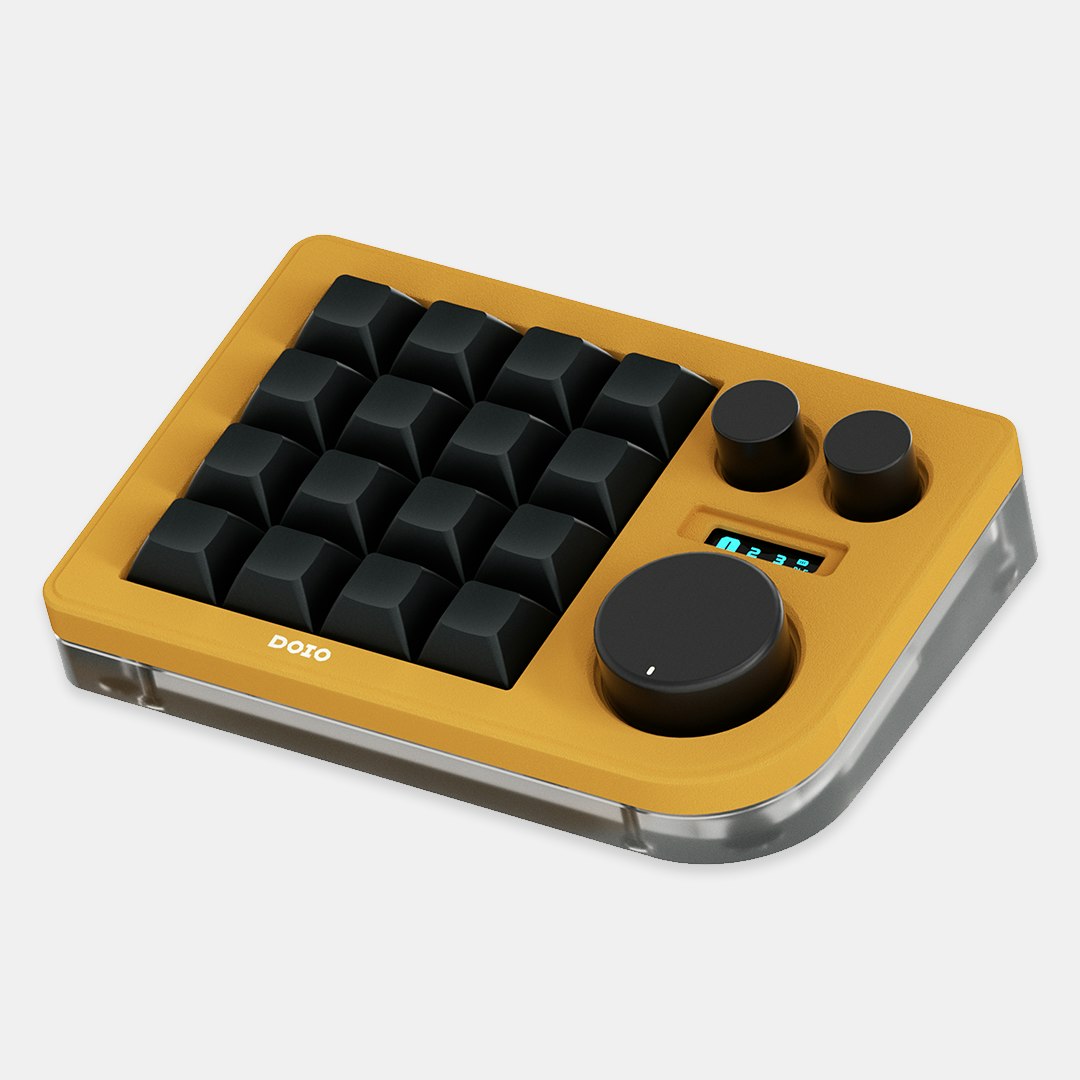 Megalodon Wireless Triple Knob Macropad