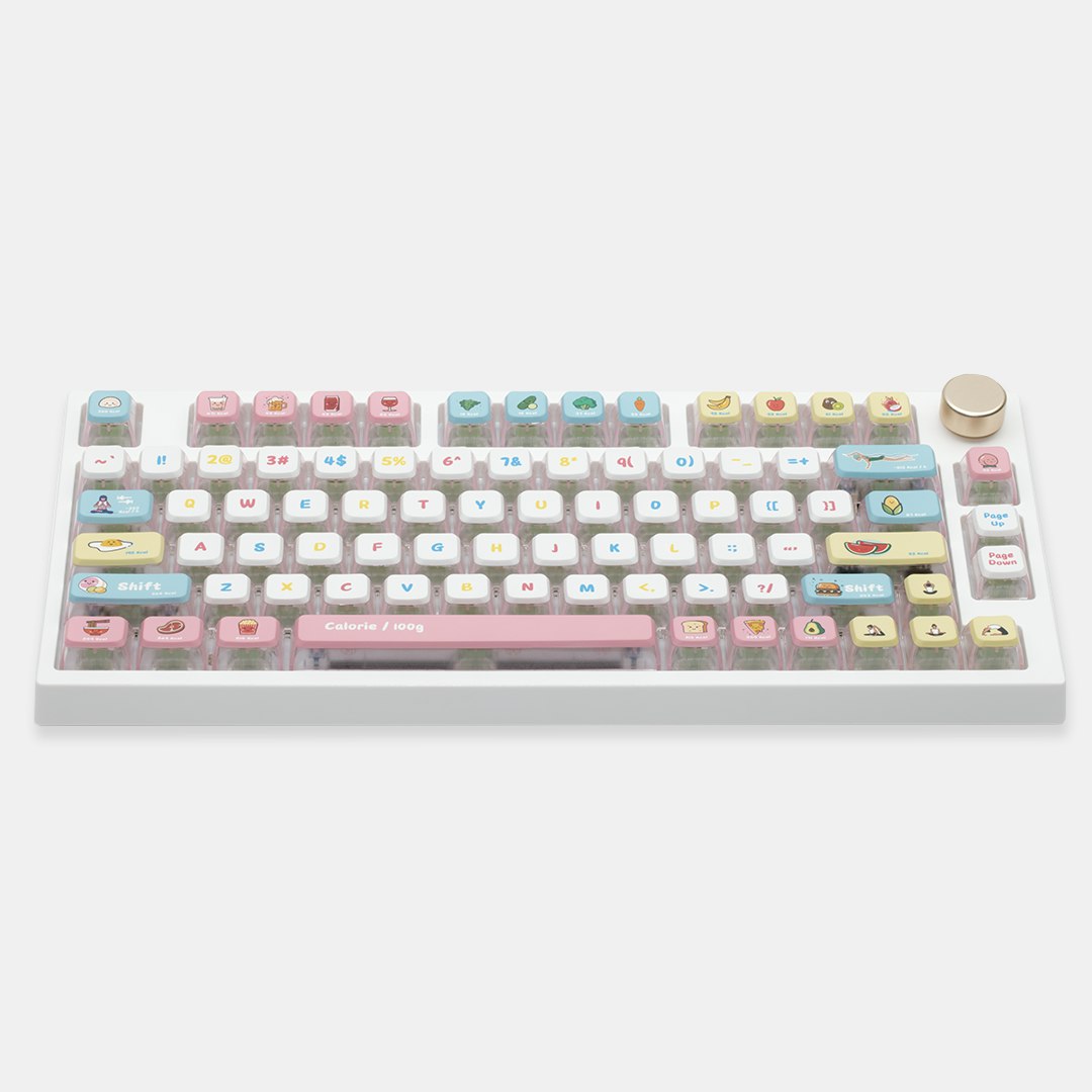 Piifox Calorie ASA Profile Keycap Set