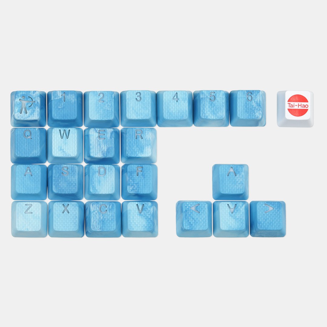 Tai-Hao Four Divine Beasts Rubberized Keycap Set
