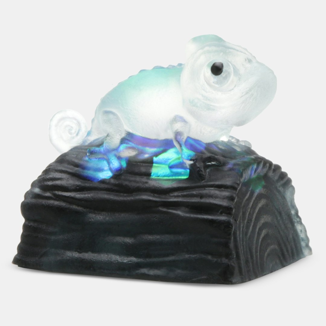 The Eye Key Chameleon Artisan Keycap