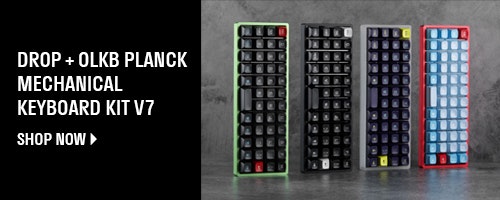Drop + OLKB Planck Mechanical Keyboard Kit V7 | Shop Now >