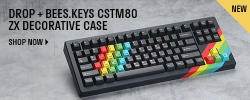 New! Drop + Bees.Keys CSTM80 ZX Decorative Case | Shop Now >
