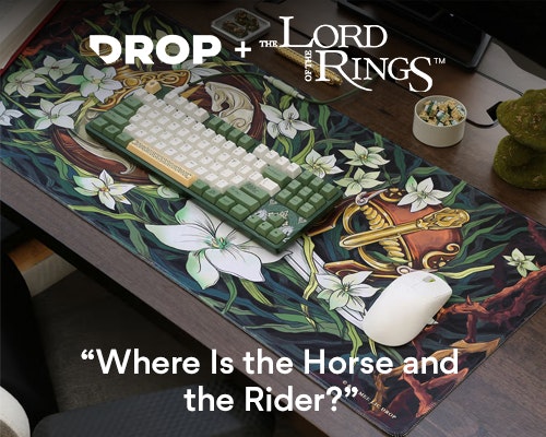 Drop + The Lord of the Rings™ Barrowfield Knight Desk Mat | Shop Now >
