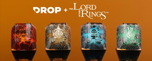 Drop + The Lord of the Rings™ The Wide World Artisan Keycap | Preorder Now >