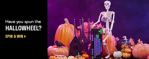 Have you spun the HALLOWHEEL? | Spin & win >