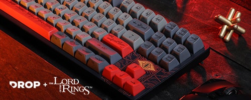 Drop + The Lord of the Rings™ Black Speech Keyboard | Shop Now >