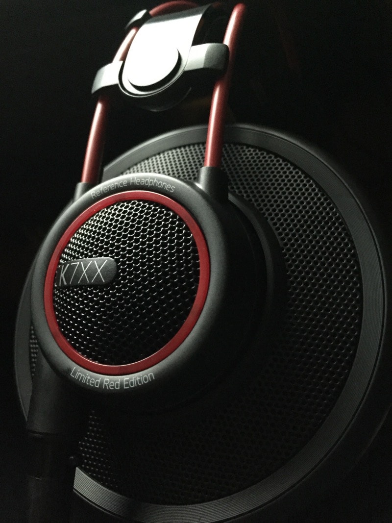 Massdrop x AKG K7XX Red Edition Photos Audiophile Headphones - Main Image
