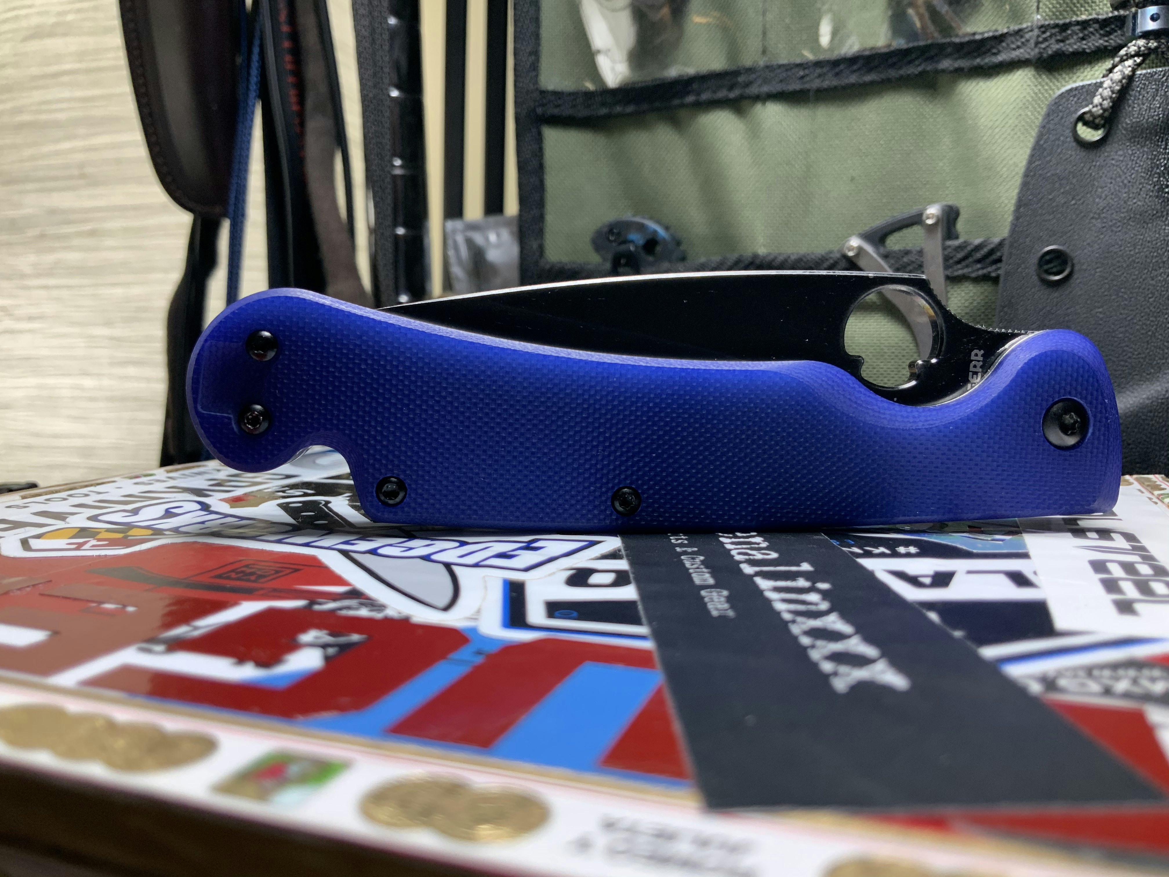 How To Dye Knife Scales Drop