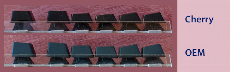 Cherry-to-OEM keycap profile conversion? | Drop