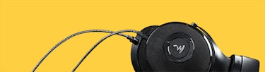 Keyboard and Headphone on a yellow background with text All Communities