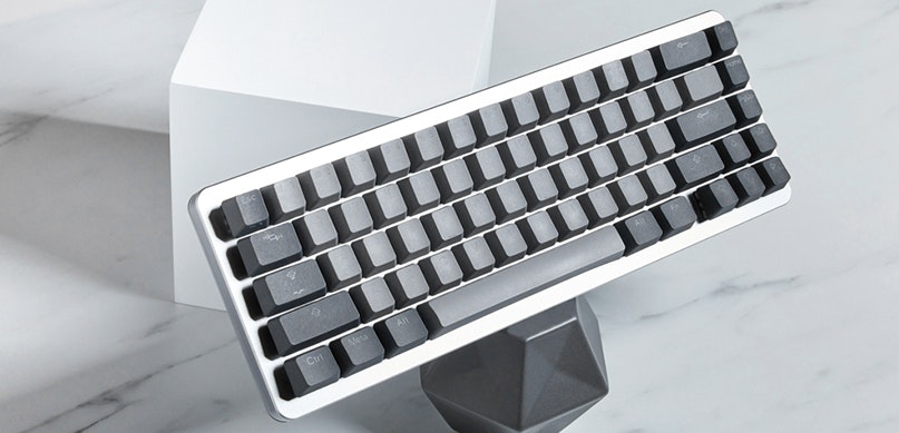 mechanical keyboard with keycaps