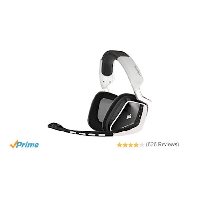 Amazon.com: Corsair VOID Wireless RGB Gaming Headset, White: Computers & Accesso