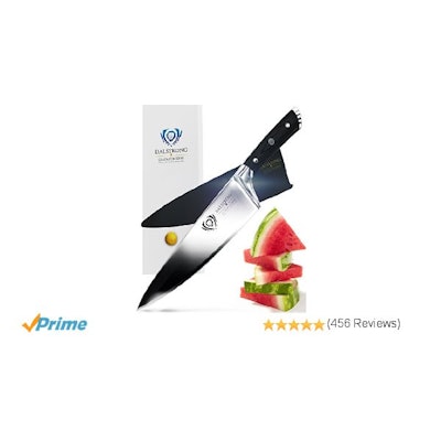 Amazon.com: DALSTRONG Chef Knife - Gladiator Series - German HC Steel - 8" (200m