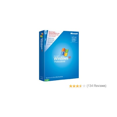 Microsoft Windows XP Professional Full Version with SP2: Software