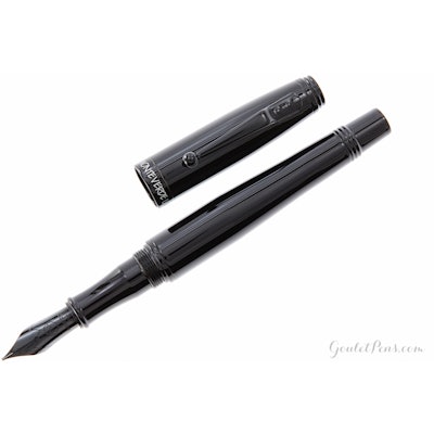 Monteverde Invincia Color Fusion Fountain Pen - Stealth Black, Fine 