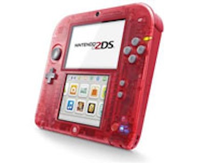 
	Nintendo 2DS Crystal Red (GameStop Premium Refurbished) for Nintendo 3DS | Ga