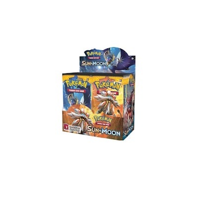 Amazon.com: Pokemon Sun & Moon English Booster Box - 36 packs of 10 random cards