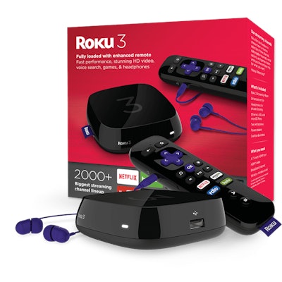Roku 3 is 5x faster and has a motion controller for games