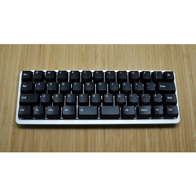 Carpe Keyboards JD45 Silver Standard Case Mechanical Keyboard (Brown Cherry MX)