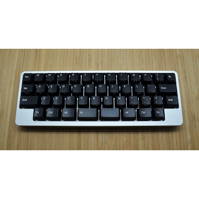 Carpe Keyboards JD45 Silver Blocked Case Mechanical Keyboard (Brown Cherry MX)