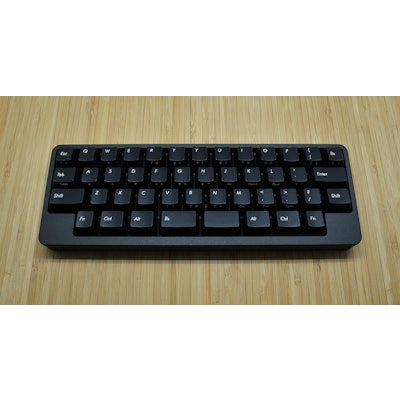 Carpe Keyboards JD45 Black Blocked Case Mechanical Keyboard (Blue Cherry MX)