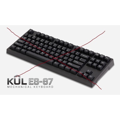 (NO?) Keyed Up Labs - ES-87 Tenkeyless Mechanical Keyboard