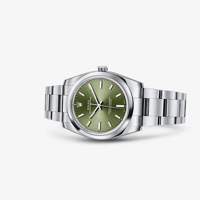 Rolex Oyster Perpetual 34 Watch: 904L steel - 114200