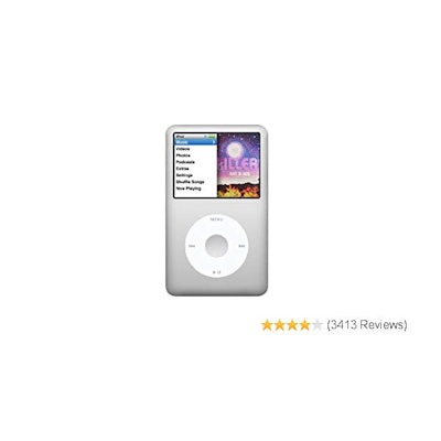 Amazon.com: Apple iPod Classic 160 GB Silver (7th Generation): Home Audio & Thea
