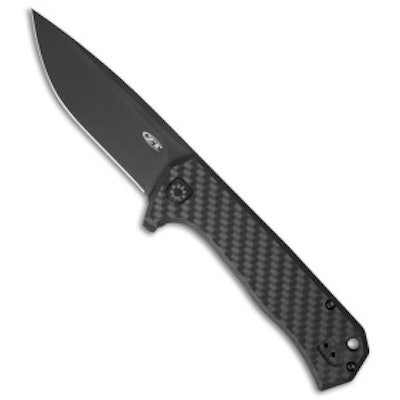 Zero Tolerance Rexford 0804CF Flipper Knife Carbon Fiber (3.875" Black) ZT - Bla