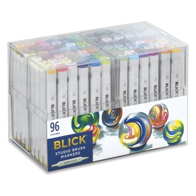 Blick Studio Brush Markers - Full set of 96