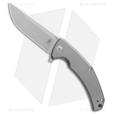Kizer TK Knives Mj�lnir Frame Lock Knife (3.75" Stonewash) Ki4494 - Blade HQ