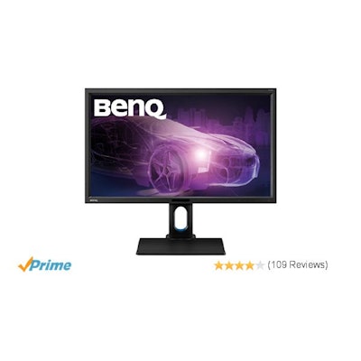 Amazon.com: BenQ BL2711U 27-Inch IPS 4K Monitor, 3840x2160,  sRGB, and Rec.709, 