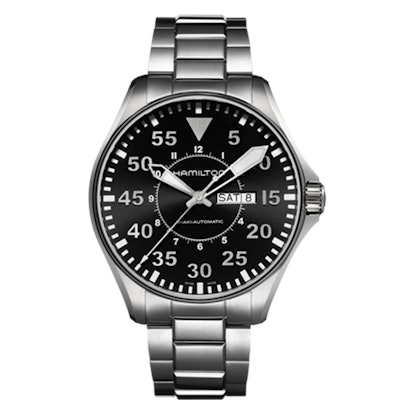 Khaki Pilot Day Date Auto | Khaki Aviation - H64715135 | Hamilton Watches