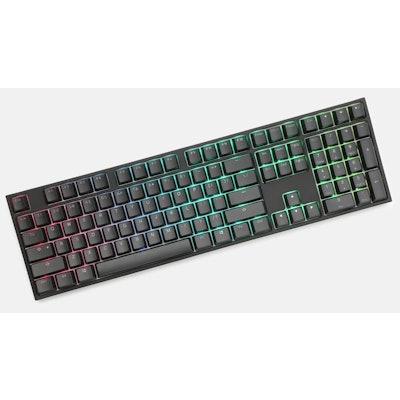 Ducky PBT Double-shot Black backlit keycap - Mystery, power, elegance, and class