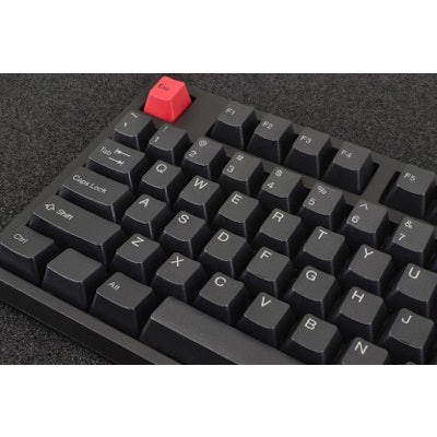 WASD Keyboards Doubleshot PBT 104-Key Cherry MX Keycap Set - Black/Slate  - Full