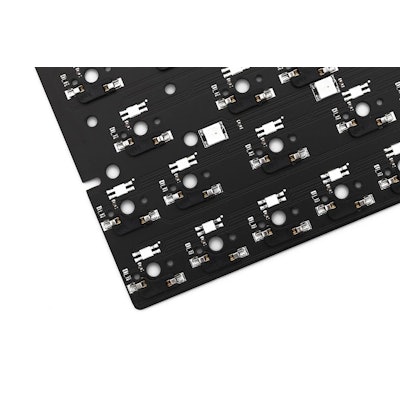 BM60 RGB 60% GH60 HOT SWAPPABLE PCB PROGRAMMED QMK FIRMWARE TYPE C