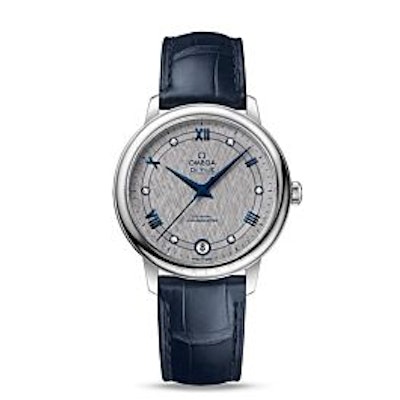 Omega Watch 424.13.33.20.56.002 | Women's De Ville Leather Grey Dial | The Watch