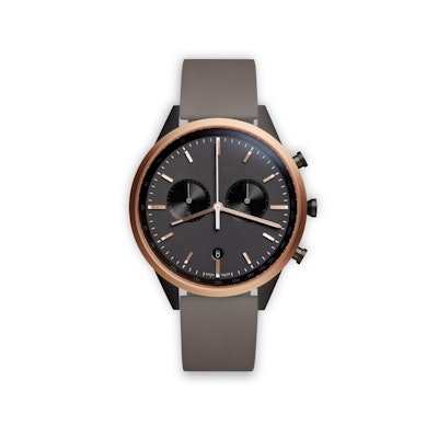 Uniform Wares | Men's C41 Chronograph Watch in PVD Rose Gold