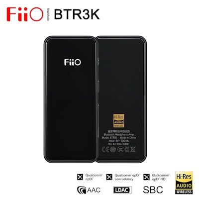 Fiio BTR3K Bluetooth 5.0 Amp USB DAC