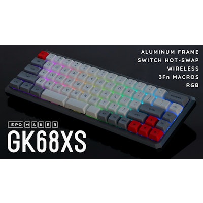 Epomaker GK68XS Bluetooth Mechanical Keyboard by Epomaker — KickstarterKicksta