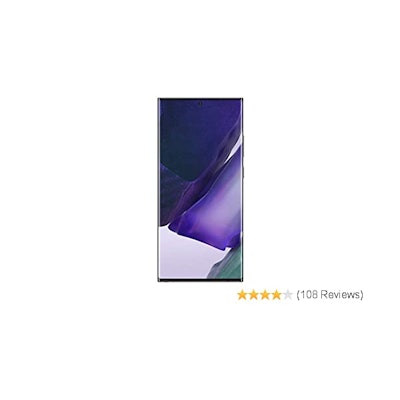 Samsung Galaxy Note 20 Ultra 5G (Mystic Black, 12GB RAM, 256GB Storage) with No 