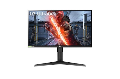 LG  27GL83A 27'' UltraGear™ QHD IPS 1ms Gaming Monitor with G-Sync® Compatibilit