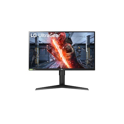 LG  27GL83A 27'' UltraGear™ QHD IPS 1ms Gaming Monitor with G-Sync® Compatibilit