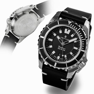 Steinhart Watches Triton black | Diver watch 30 ATM