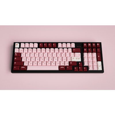 GMK Darling – Inspired by the character Zero Two from Darling in the Franxx, GMK