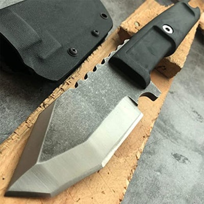 HOLYEDGE 9" Heavy Duty Fixed Blade Survival Hunting Knife 