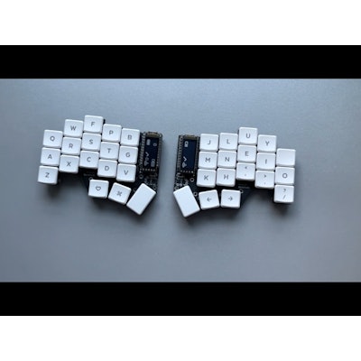Chocofi: Split 36-key hotswap keyboard DIY KIT - kriscables